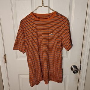 Lost Enterprises Orange Striped T-Shirt